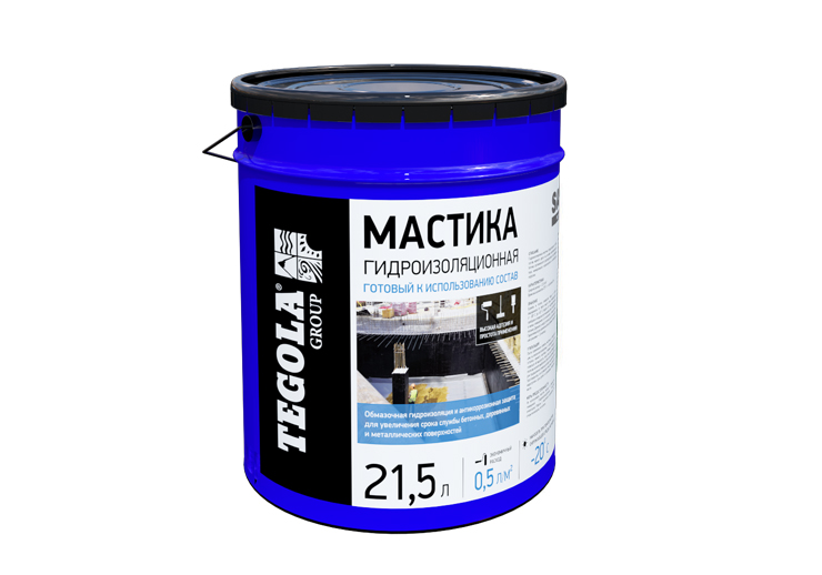 Мастика гидроизоляционная Сейфити 21,5 л