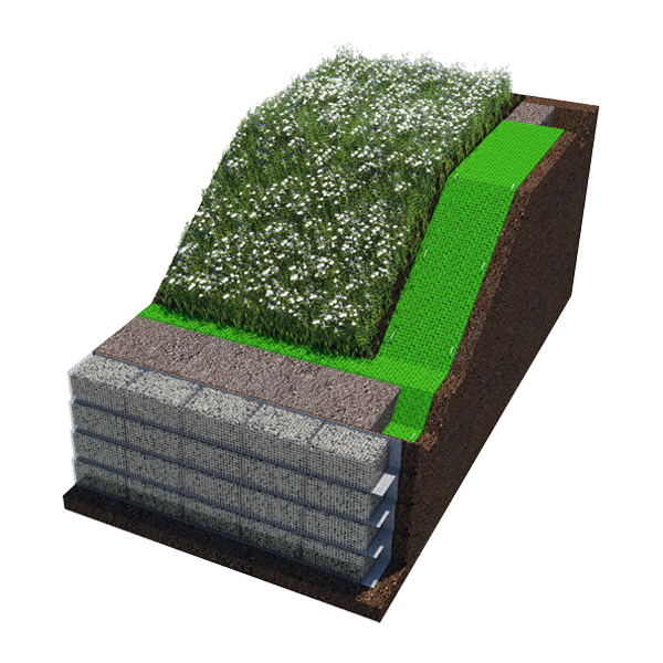 Укрепление склона и откосов в Москве – купить от производителя TEGOLA Group